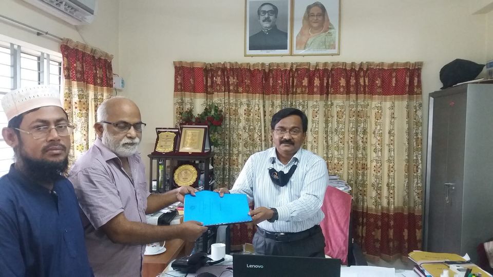 ২০২০-২০২১ শিক্ষা বর্ষের এপিএ চুক্তি হস্তান্তর  মাউশির আঞ্চলিক পরিচালক ও অধ্যক্ষ মহোদয়